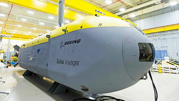 Bezzałogowy okręt podwodny Echo Voyager opracowany przez koncern Boeing