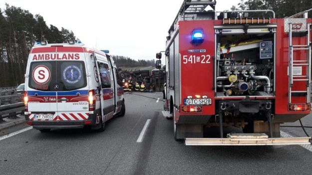 Wypadek na A1