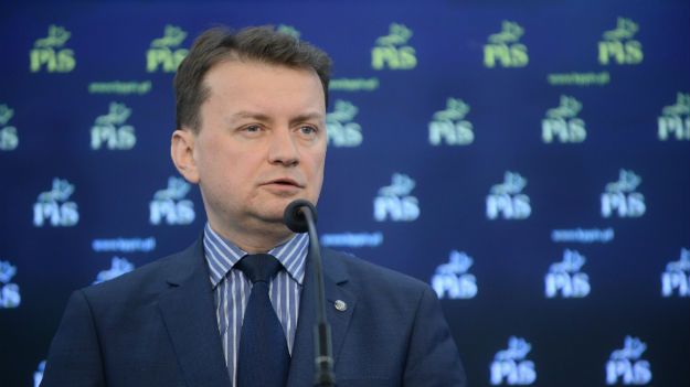 Przewodniczący klubu PiS Mariusz Błaszczak