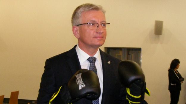 Prezydent Poznania trenował boks w młodości.