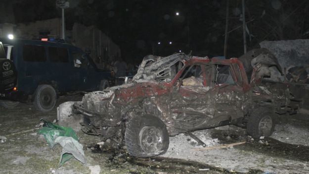 Somalia, miejsce wybuchu