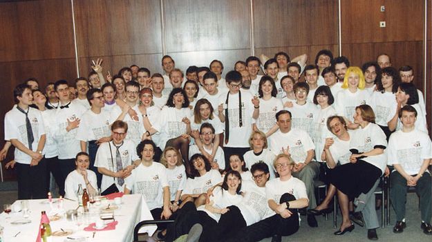 Ekipa radia w 1991 roku