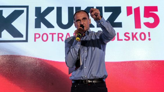 Paweł Kukiz, podczas Konwencji Strategicznej KWW KUKIZ''15