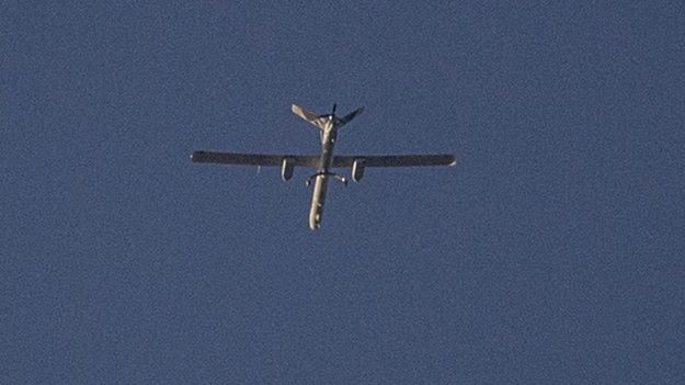 Dron należący do izraelskiej armii