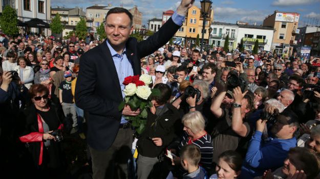 Kandydat PiS na prezydenta Andrzej Duda