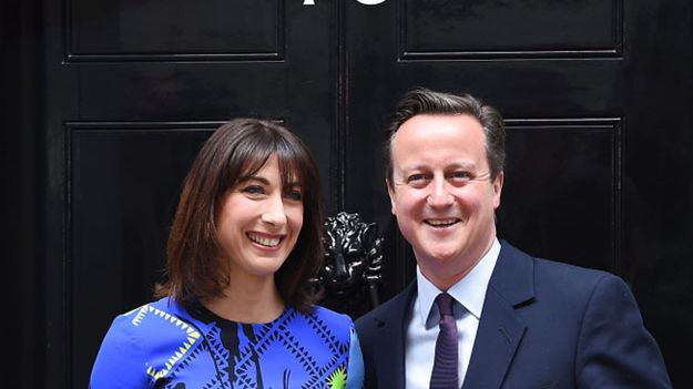 David Cameron z żoną Samanthą