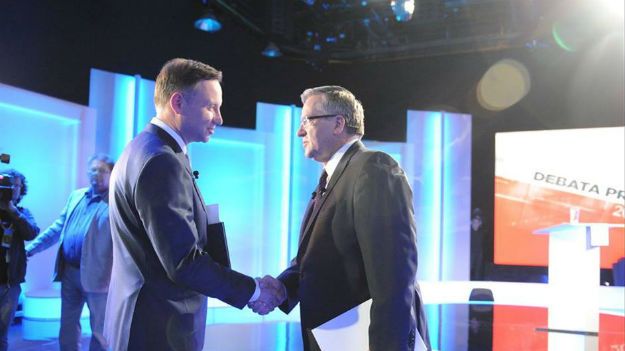 Andrzej Duda i Bronisław Komorowski