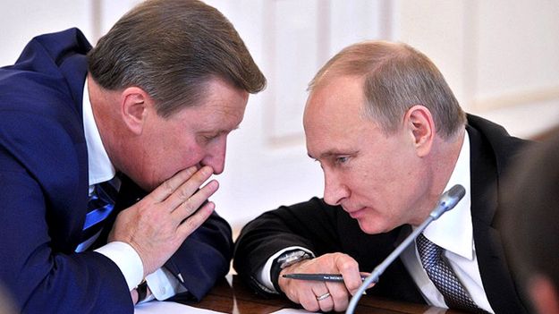 Siergiej Iwanow i Władimir Putin