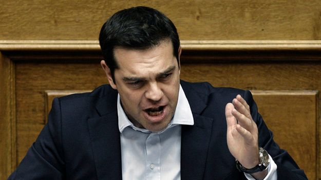 Grecki premier Aleksis Cipras