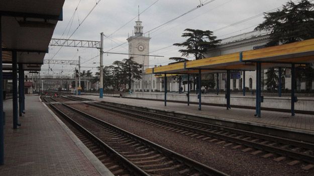 Dworzec kolejowy w Symferopolu
