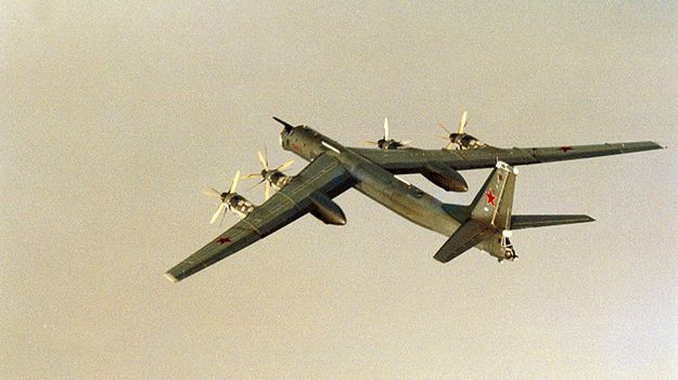 Rosyjski bombowiec Tu-95