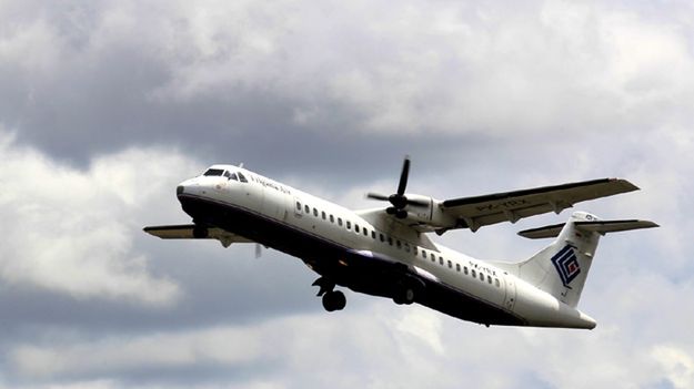 Samolot linii Trigana Air Service w styczniu 2015 r.