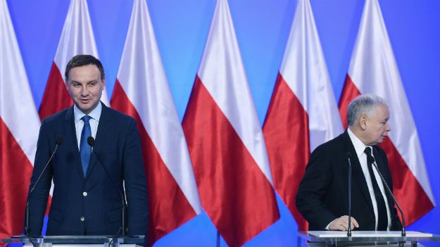 Andrzej Duda i Jarosław Kaczyński