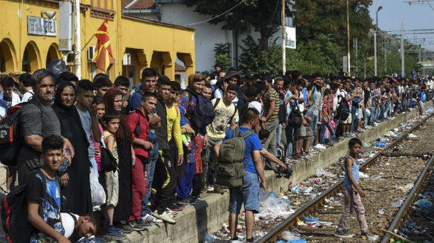 Imigranci przybyli do Europy