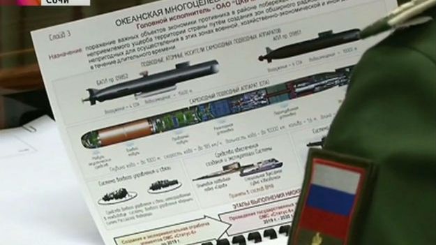 Kadr z ujawnionym tajnym projektem systemu Status-6