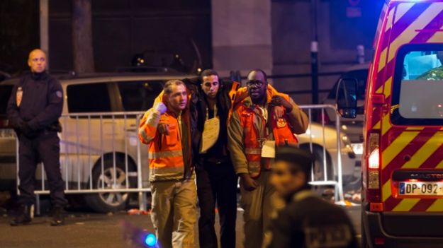 Atak w centrum Paryża