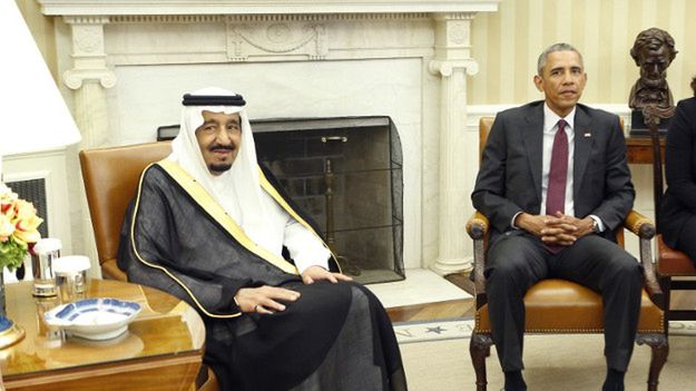 Król Salman i Barack Obama