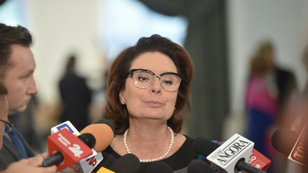 Marszałek Sejmu Małgorzata Kidawa-Błońska