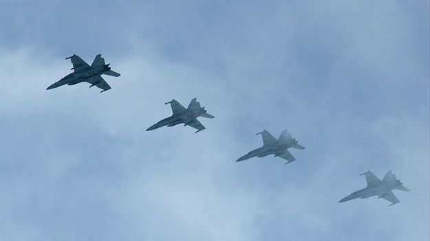 F-18 Sił Powietrznych Stanów Zjednoczonych