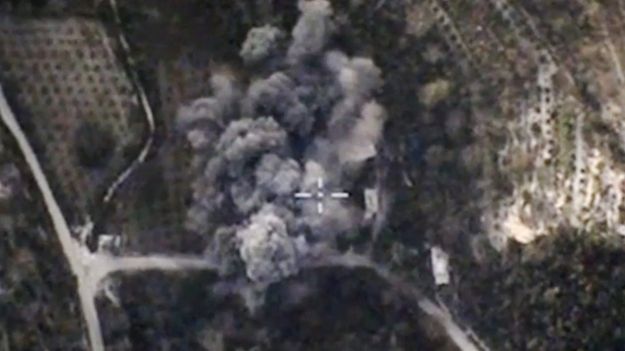 Rosyjski nalot w Syrii