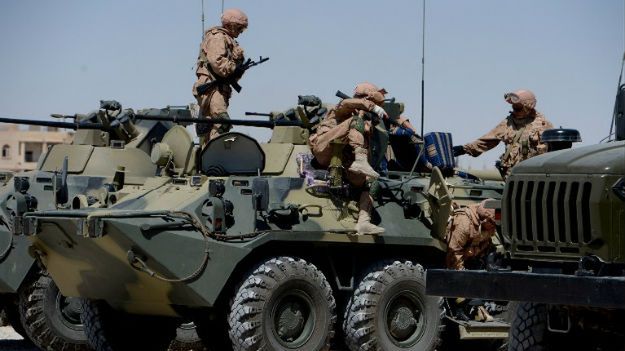 Rosyjscy żołnierze są w Syrii od września 2015 roku