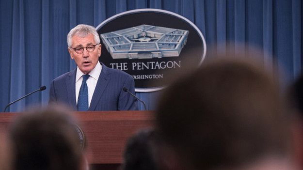 Chuck Hagel, styczeń 2015 r.