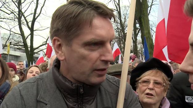 Tomasz Lis - kadr z wywiadu wideo TV Republika