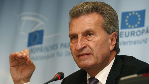 Unijny komisarz do spraw gospodarki cyfrowej i społeczeństwa Günther Oettinger