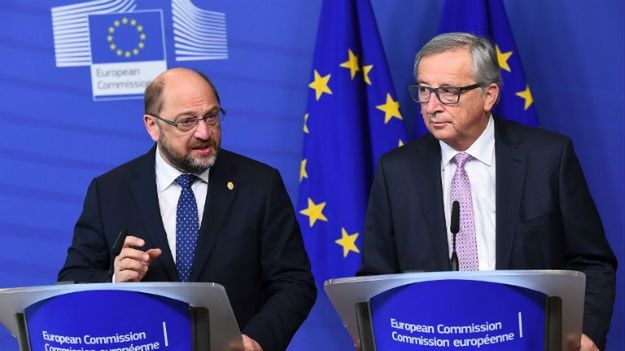 Martin Schulz i Jean-Claude Juncker