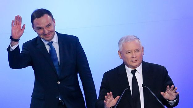 Prezydent Andrzej Duda i prezes PiS Jarosław Kaczyński
