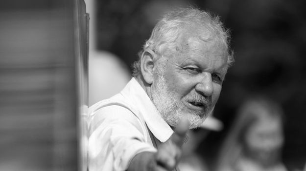 Prof. Krzysztof Skóra w Helu w 2012 r.