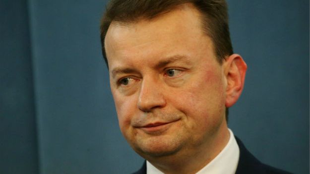 Szef MSWiA Mariusz Błaszczak