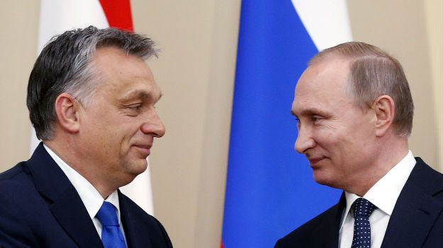 Viktor Orban i Władimir Putin