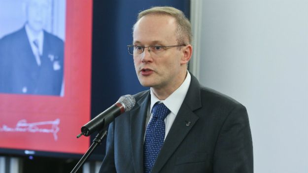 Prezes IPN Łukasz Kamiński