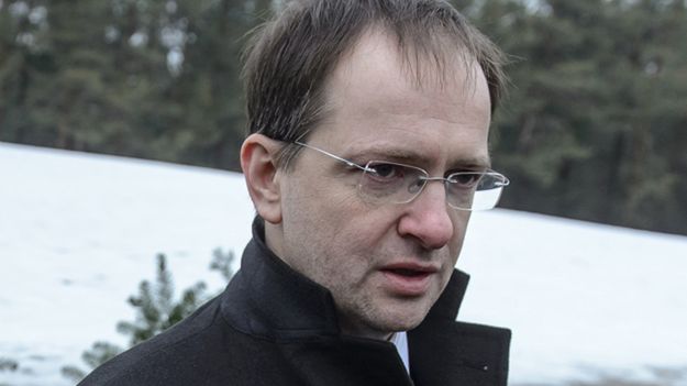 Minister kultury Federacji Rosyjskiej Władimir Medinski.
