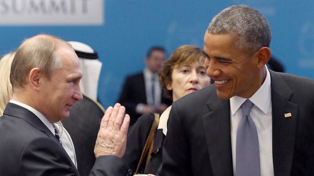 Władimir Putin i Barack Obama