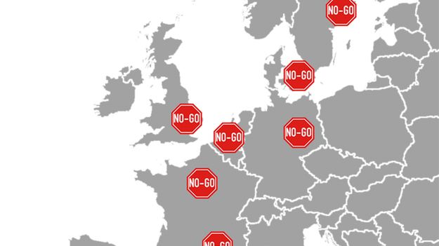 Jedna z map przygotowana przez węgierski rząd.