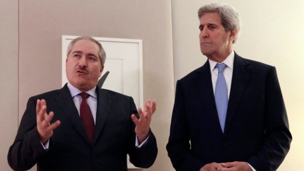 Nasir Dżudeh i John Kerry