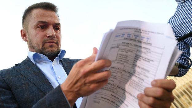 Lider Warszawskiej Wspólnoty Samorządowej, radny m.st. Warszawy Piotr Guział