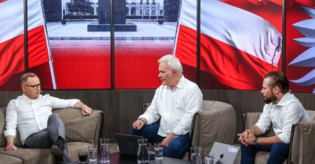 Duda o ustawkach Nawrockiego. Najważniejsze wątki wywiadu