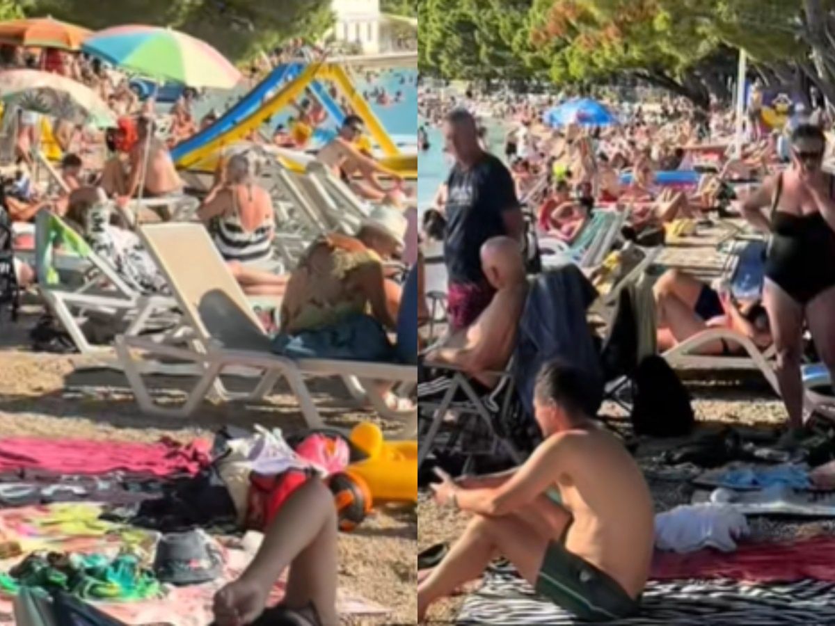 Nagranie z Chorwacji. Pokazali plażę w Makarskiej. "Zero kultury"