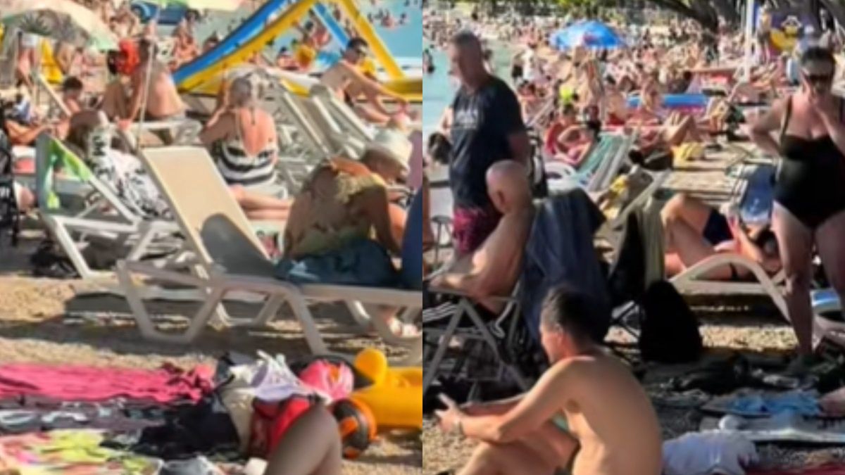 Nagranie z chorwackiej Makarskiej.