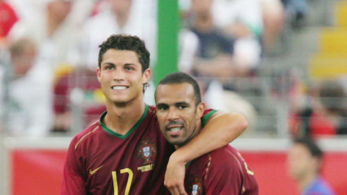 Cristiano Ronaldo i Costinha w 2006 roku