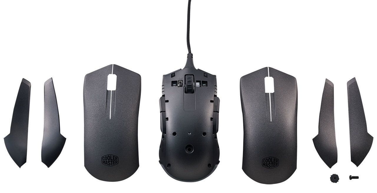 Cooler Master Mastermouse Pro L: symetryczna modularna mysz dla wymagających graczy 3