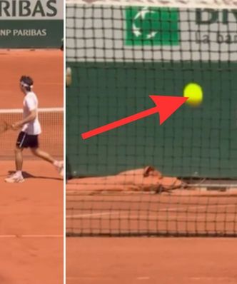 Co za zagranie! Zaskakująca sytuacja podczas meczu na Roland Garros