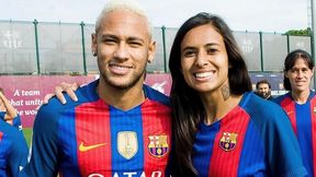 Neymar złożył życzenia urodzinowe pięknej koleżance z Barcy. Oto jej zdjęcia