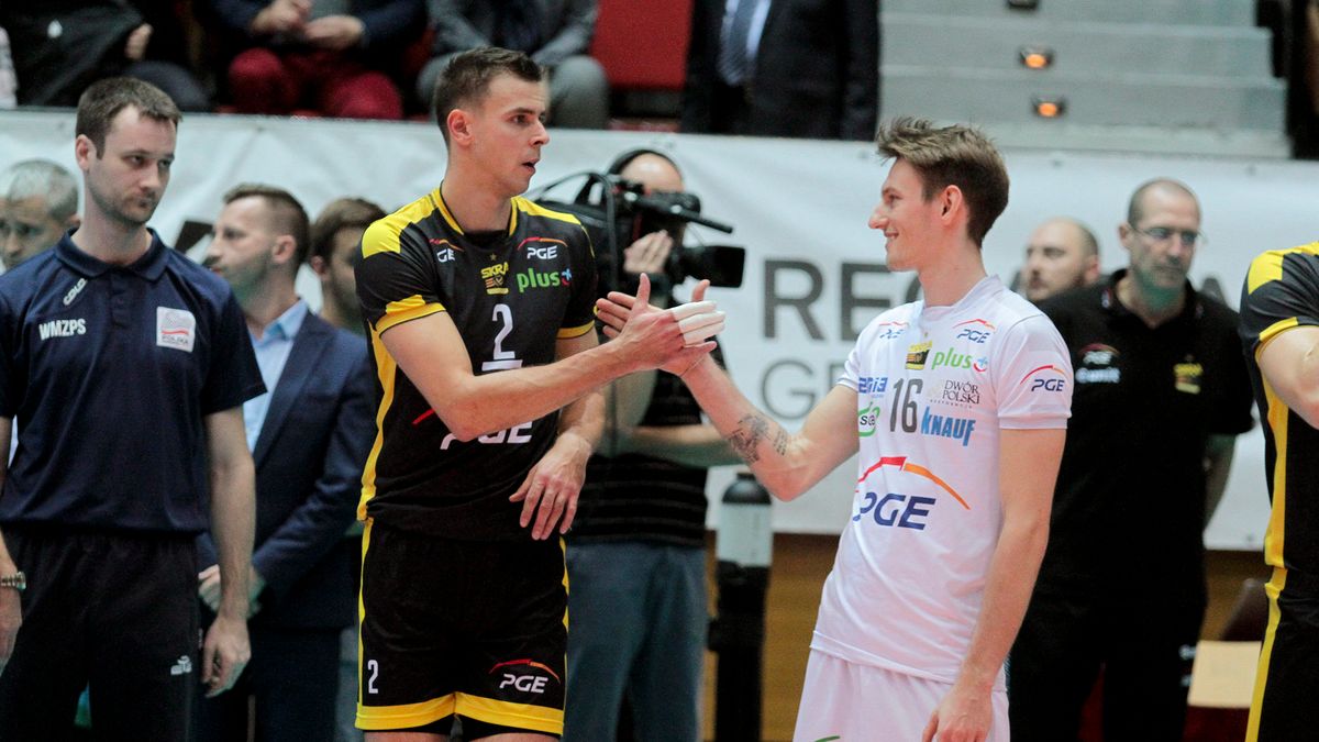 WP SportoweFakty / Asia Błasiak / Na zdjęciu: Mariusz Wlazły i Kacper Piechocki