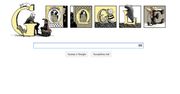 Edward Gorey. Doodle od Google w 88. rocznicę jego urodzin