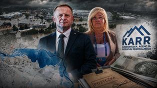 Miliony dla powodzian dostali mąż i sąsiedzi polityczki KO. Za wodę, po której nie ma śladu