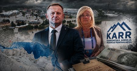 Miliony dla powodzian dostali mąż i sąsiedzi polityczki KO. Za wodę, po której nie ma śladu
